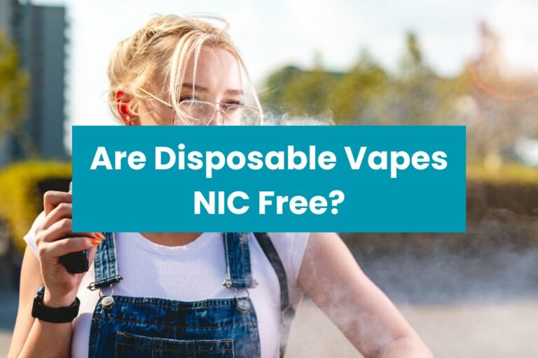 Are Disposable Vapes NIC Free?