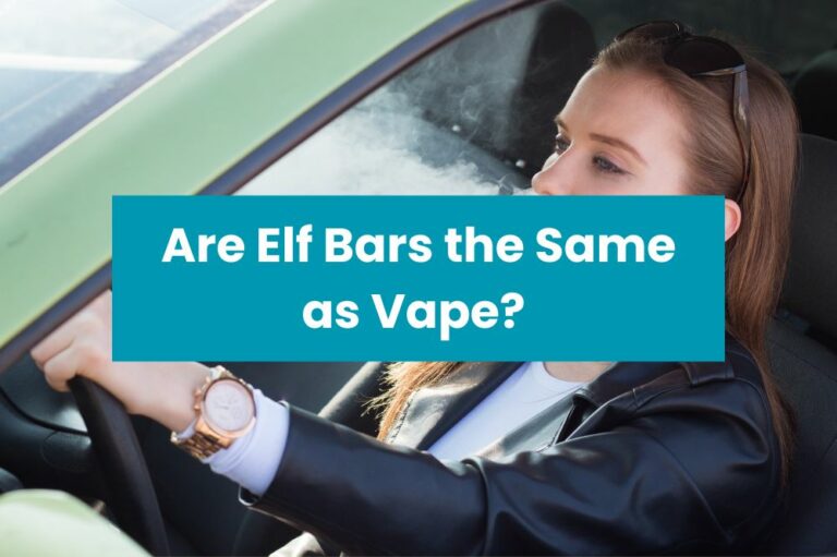 Are Elf Bars the Same as Vape?