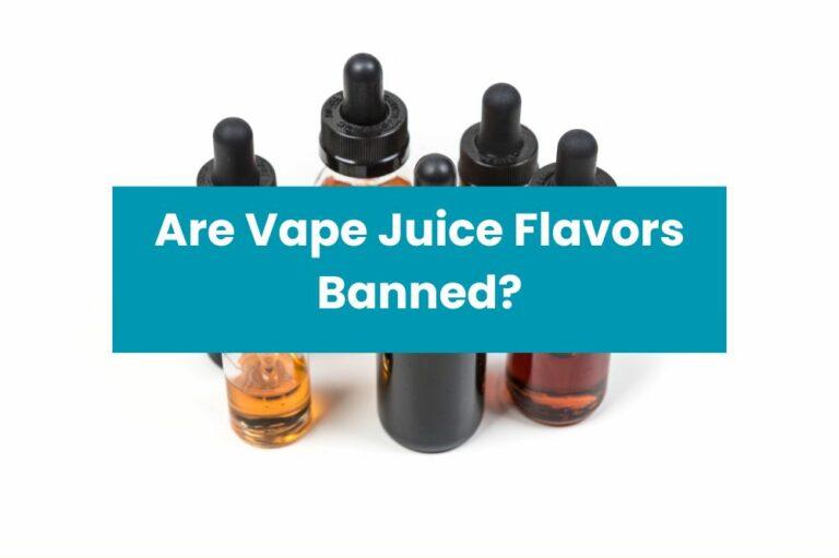 Are Vape Juice Flavors Banned?