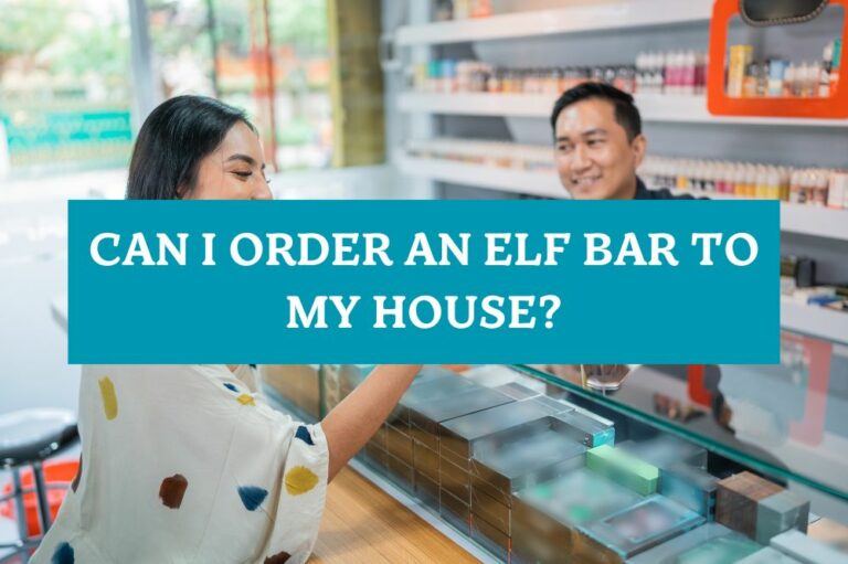 Can I Order an Elf Bar to My House?