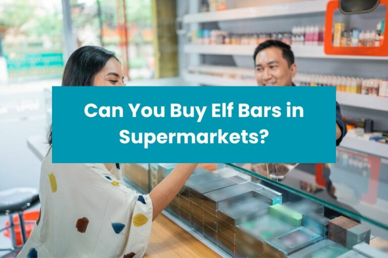 Can You Buy Elf Bars in Supermarkets?