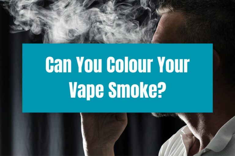 Can You Colour Your Vape Smoke?