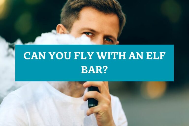 Can You Fly with an Elf Bar?