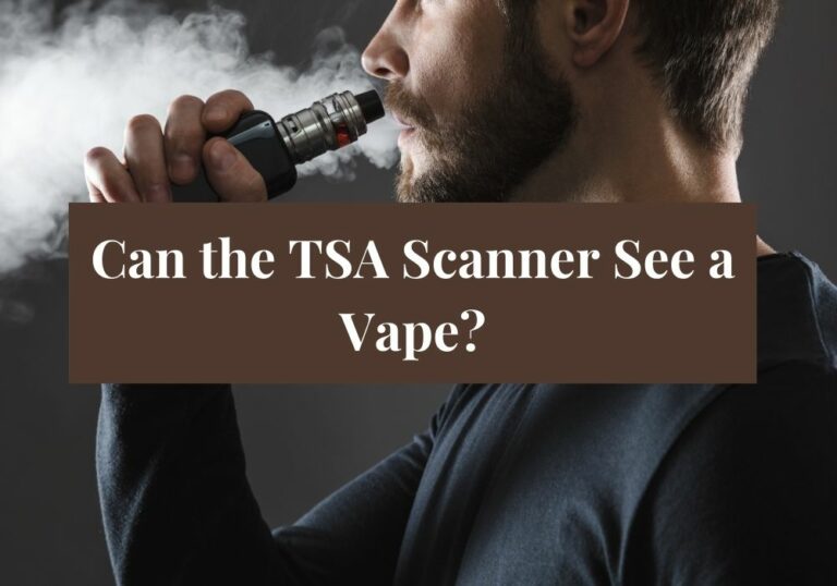 Can the TSA Scanner See a Vape?