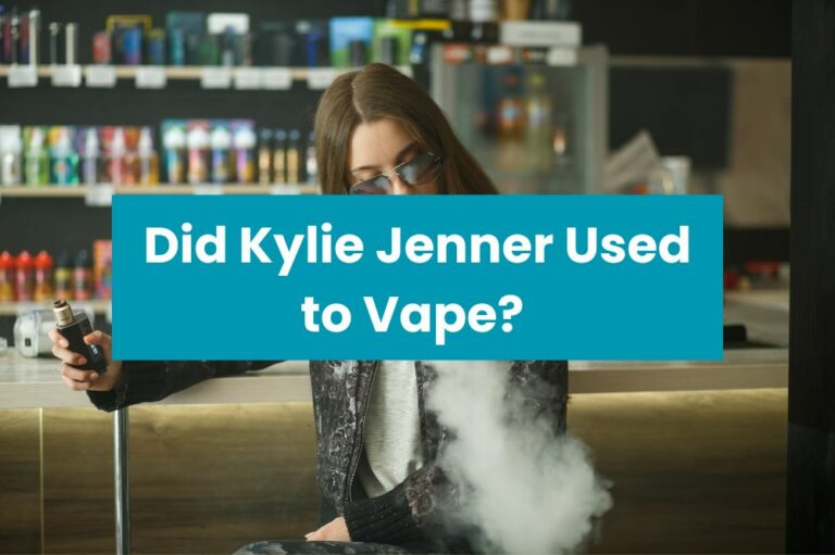Did Kylie Jenner Used to Vape?