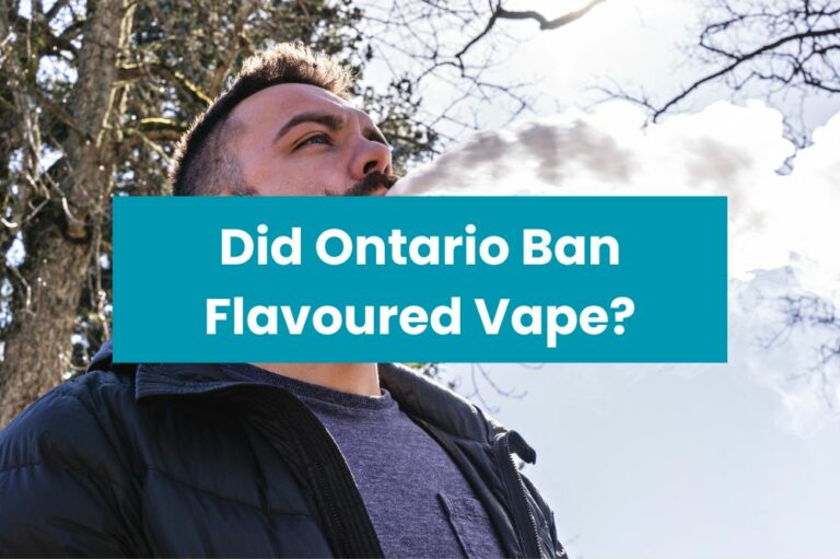 Did Ontario Ban Flavoured Vape?