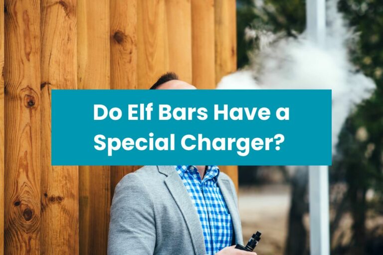 Do Elf Bars Have a Special Charger?