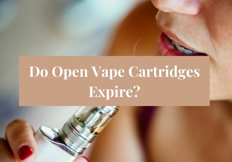 Do Open Vape Cartridges Expire?