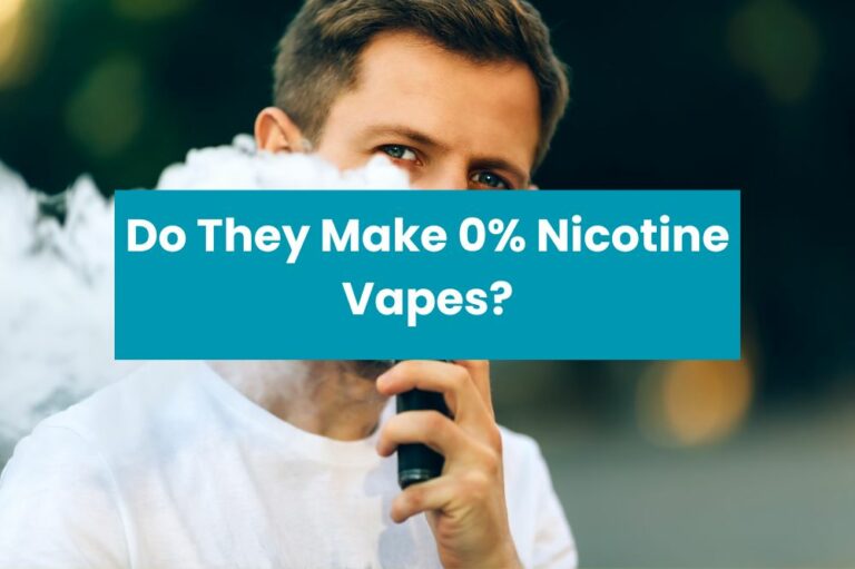 Do They Make 0% Nicotine Vapes?