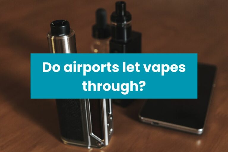 Do airports let vapes through?