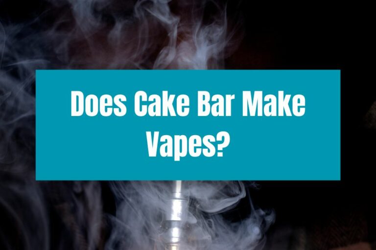 Does Cake Bar Make Vapes?