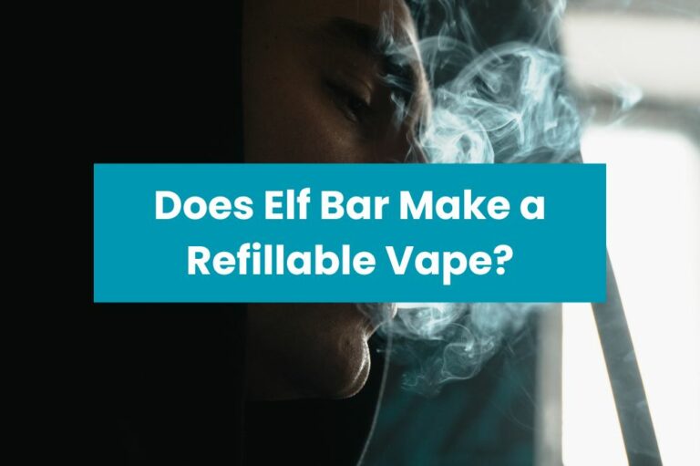 Does Elf Bar Make a Refillable Vape?