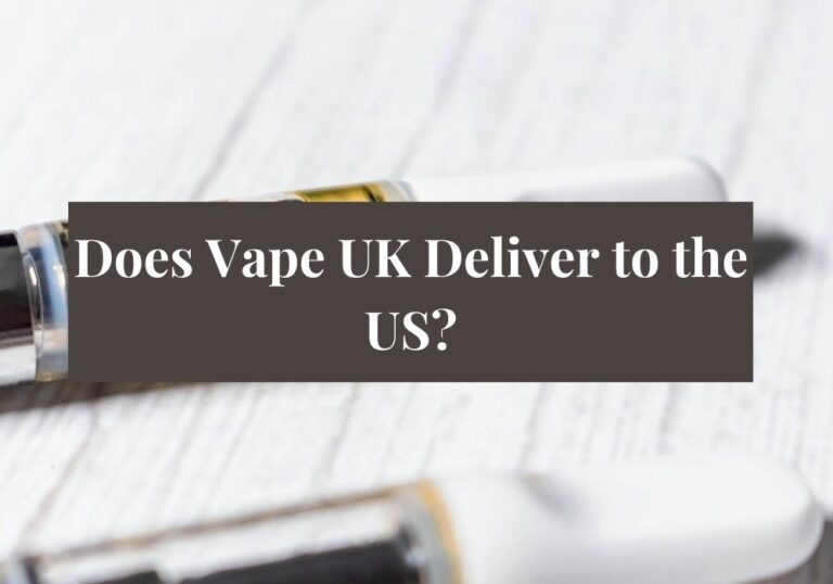 Does Vape UK Deliver to the US?