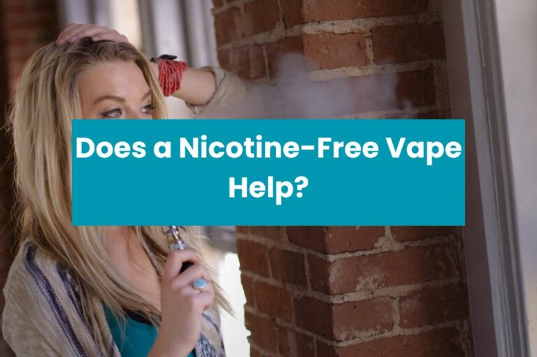Does a Nicotine-Free Vape Help?
