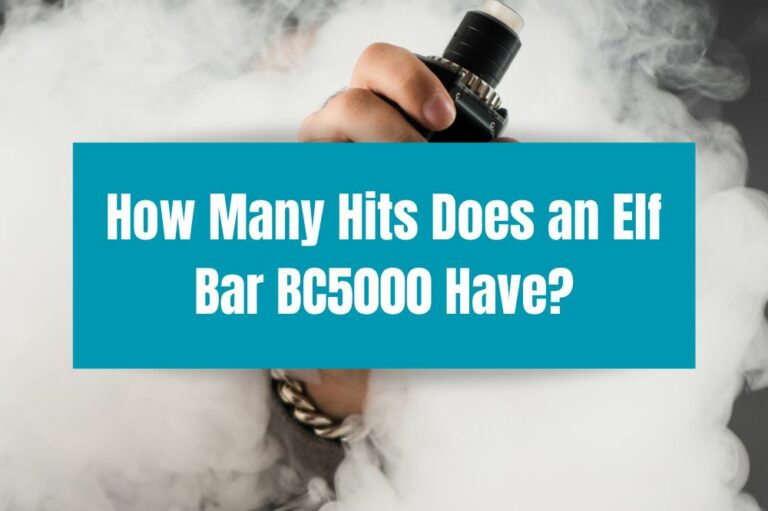 How Many Hits Does an Elf Bar BC5000 Have?