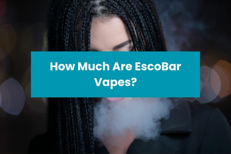 How Much Are EscoBar Vapes?