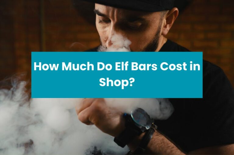 How Much Do Elf Bars Cost in Shop?
