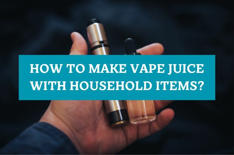 How to Make Vape Juice with Household items?