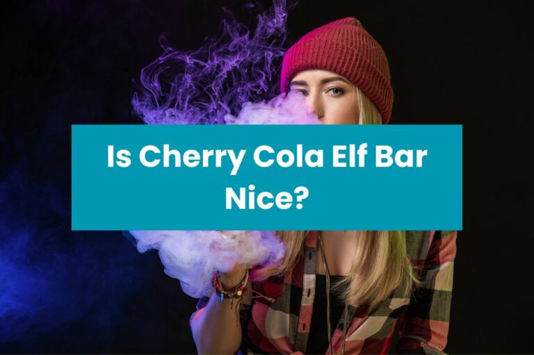 Is Cherry Cola Elf Bar Nice?