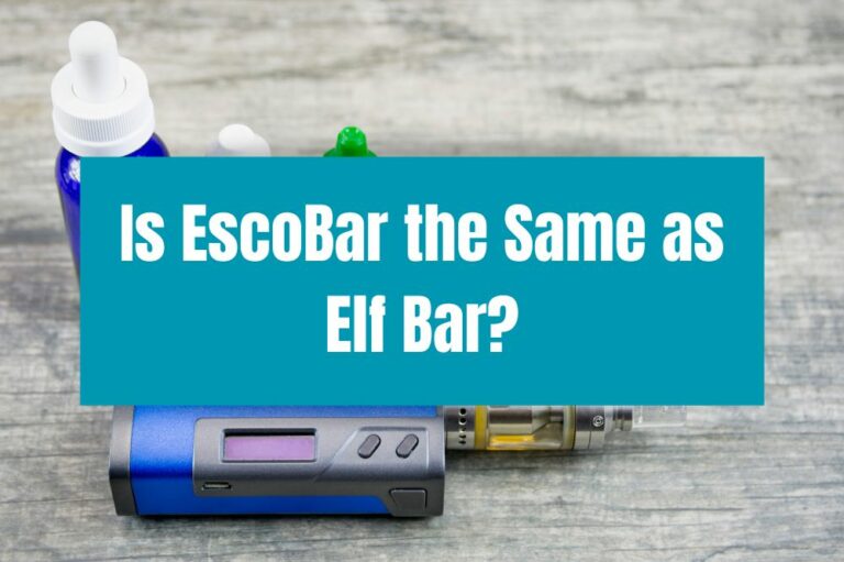 Is EscoBar the Same as Elf Bar?