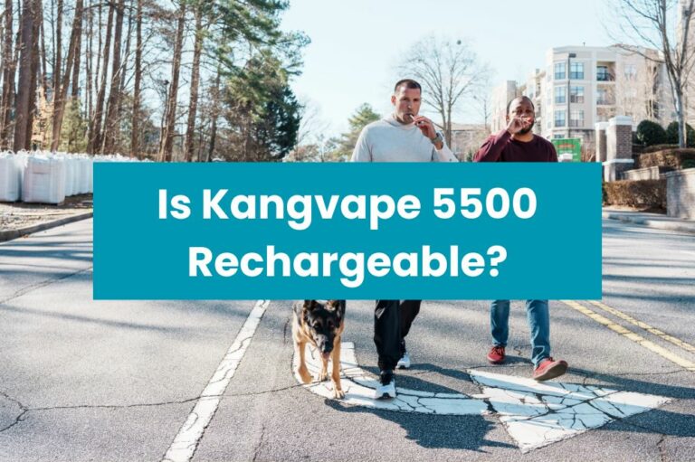 Is Kangvape 5500 Rechargeable?