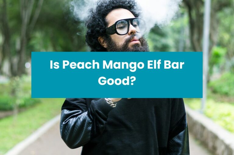Is Peach Mango Elf Bar Good?