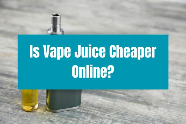 Is Vape Juice Cheaper Online?