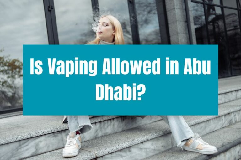 Is Vaping Allowed in Abu Dhabi?