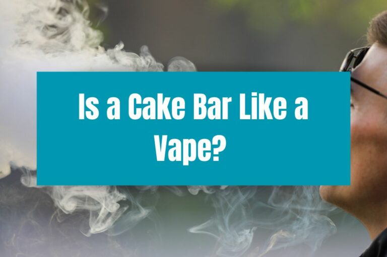 Is a Cake Bar Like a Vape?