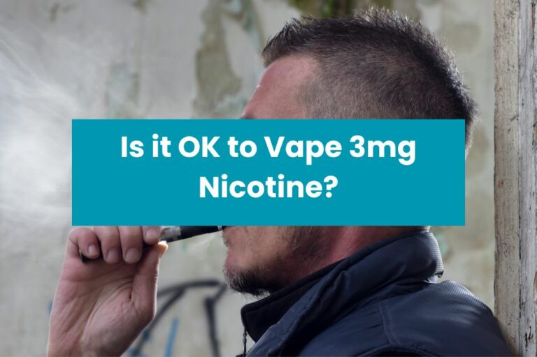 Is it OK to Vape 3mg Nicotine?