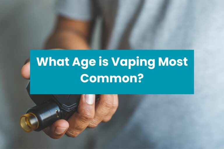 What Age is Vaping Most Common?