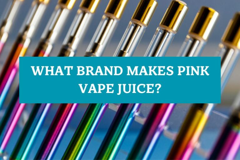 What Brand Makes Pink Vape Juice?
