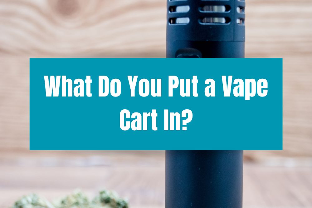 What Do You Put a Vape Cart In?