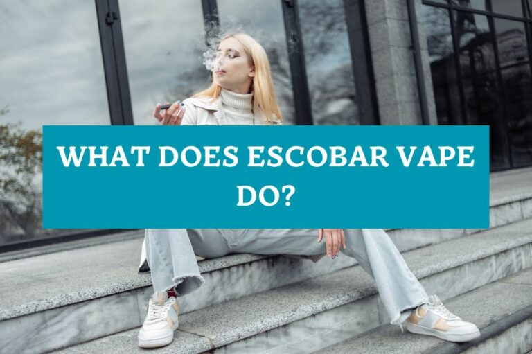 What Does EscoBar Vape Do?