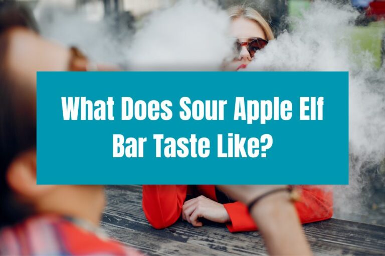 What Does Sour Apple Elf Bar Taste Like?