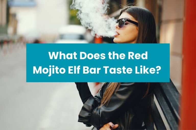 What Does the Red Mojito Elf Bar Taste Like?