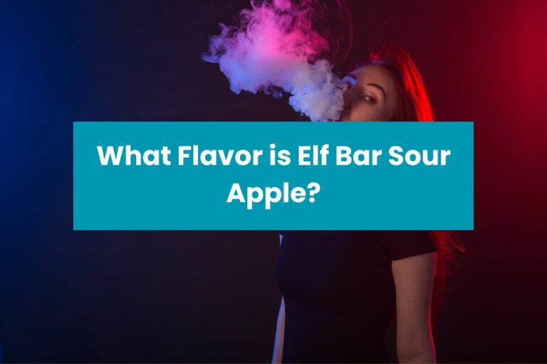 What Flavor is Elf Bar Sour Apple?