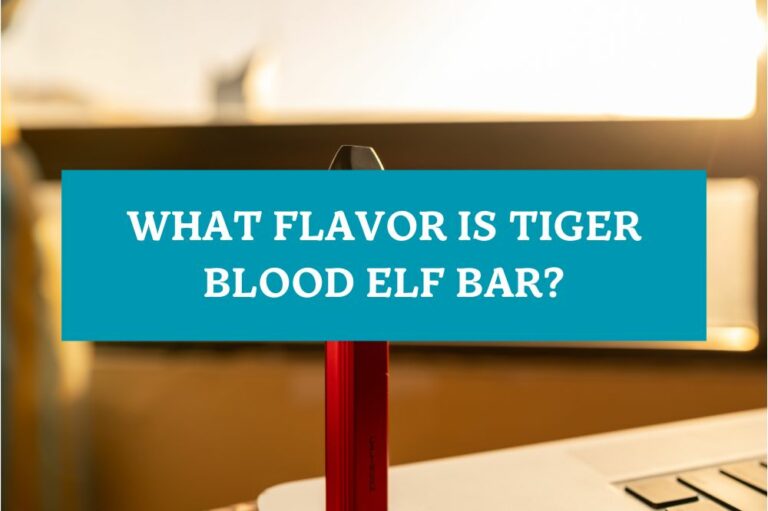 What Flavor is Tiger Blood Elf Bar?