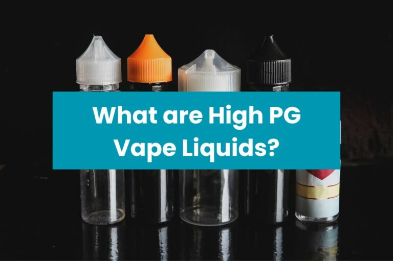 What are High PG Vape Liquids?