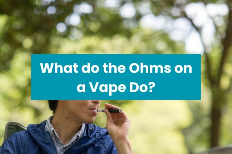 What do the Ohms on a Vape Do?