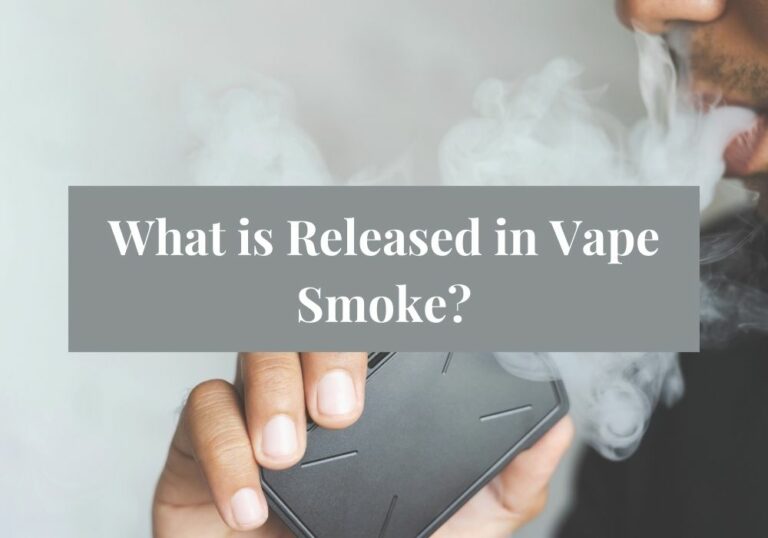 What is Released in Vape Smoke?