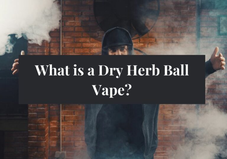 What is a Dry Herb Ball Vape?