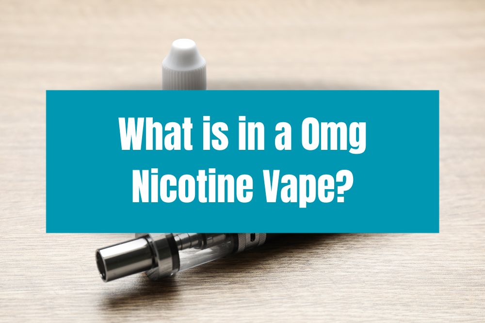 What is in a 0mg Nicotine Vape?