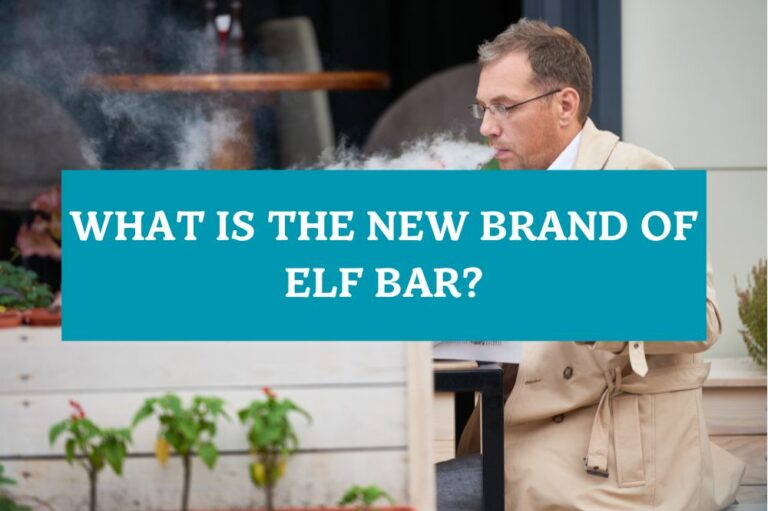 What is the New Brand of Elf Bar?