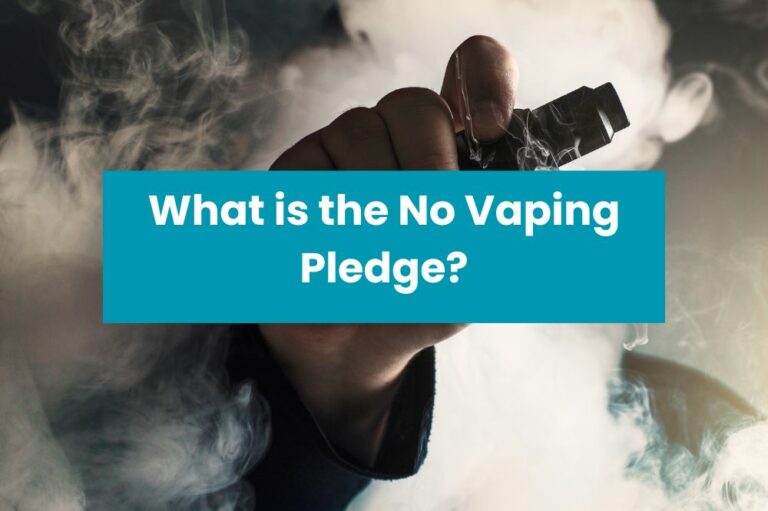 What is the No Vaping Pledge?