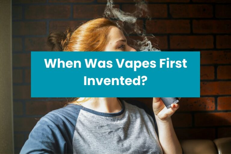 When Was Vapes First Invented?