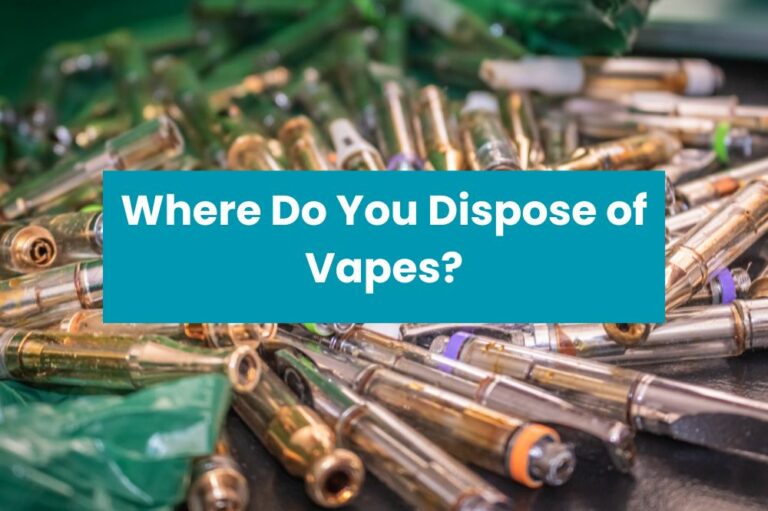 Where Do You Dispose of Vapes?