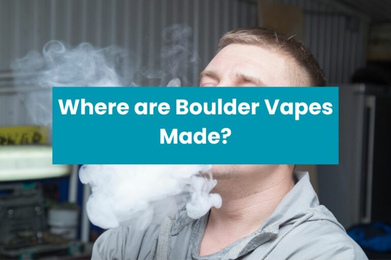 Where are Boulder Vapes Made?