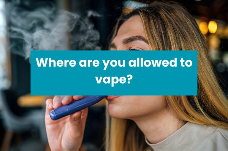 Where are you allowed to vape?