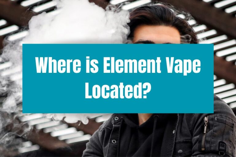 Where is Element Vape Located?
